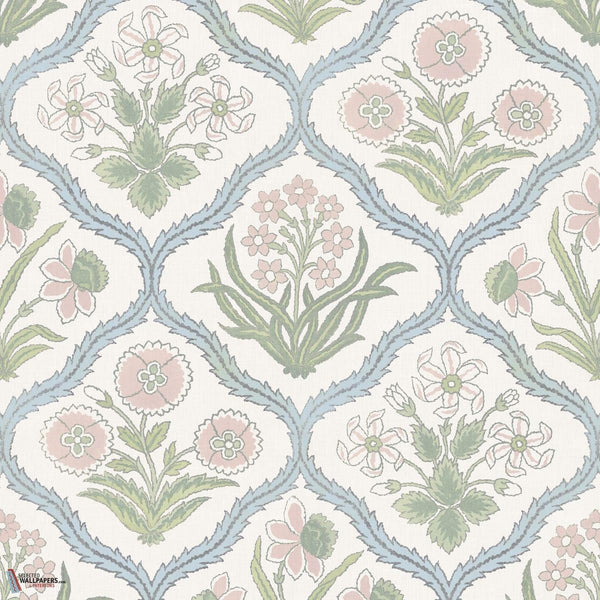 Rosa wallpaper-Sandberg-Pastel-Roll-Selected Wallpapers-Interiors