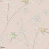 Roseberry & Birds behang-Cole & Son-Shell Pink-Rol-Selected Wallpapers-Interiors