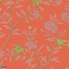 Roseberry & Birds behang-Cole & Son-Vermillion-Rol-Selected Wallpapers-Interiors