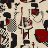 Round Midnight behang-Mind the Gap-Red-Rol-Selected Wallpapers-Interiors
