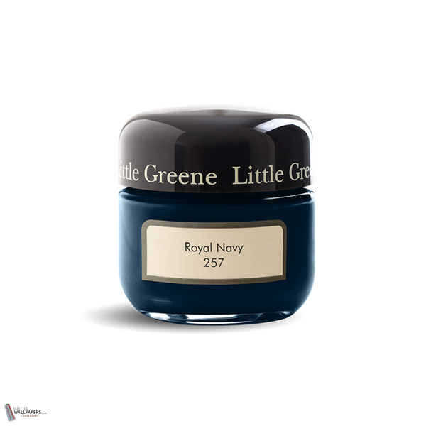 Royal Navy verf Little Greene 257-Selected-Wallpapers-Interiors