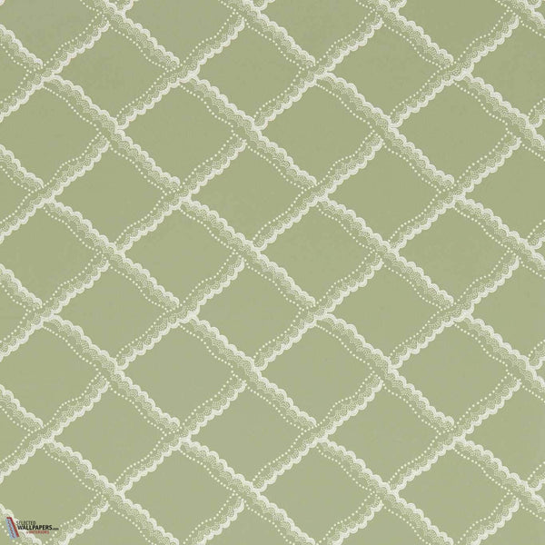 Rye wallpaper-Sanderson-Shed green-Roll-Selected Wallpapers-Interiors