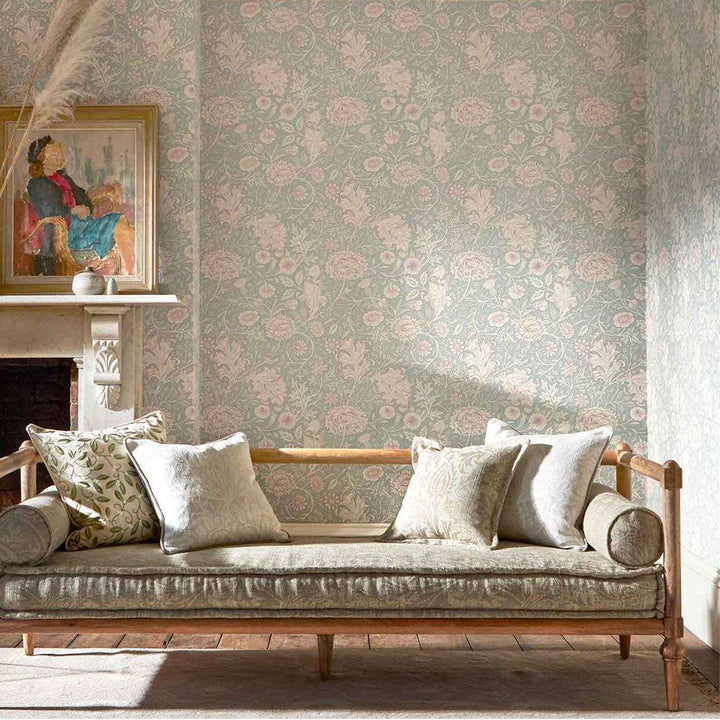 SALE Double Bough-behang-Tapete-Morris & Co-Slate Blue-Rol-216682-Selected Wallpapers
