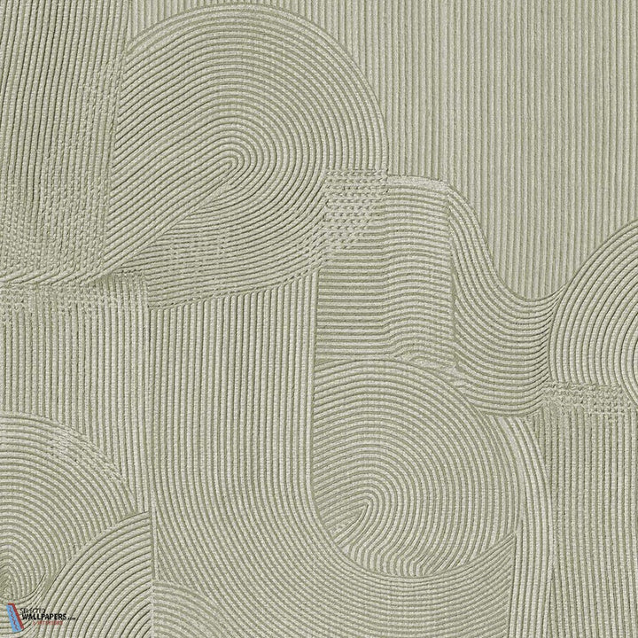 Sakamoto-Tecnografica-wallpaper-behang-Tapete-wallpaper-Sage-Fabric Vinyl-Selected Wallpapers
