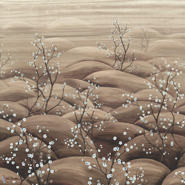 Sakura wallpaper-Masureel-Kuro-Paneel A-260 cm-Selected Wallpapers-Interiors