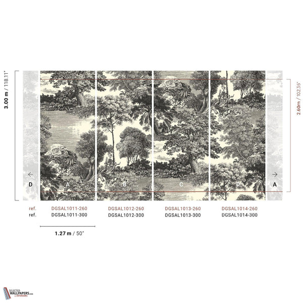 Salcey Forest wallpaper-Masureel-Selected-Wallpapers-Interiors