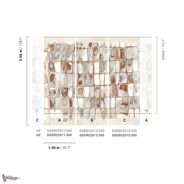 Salina wallpaper-Masureel-Selected Wallpapers-Interiors