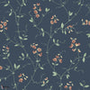 Sanna wallpaper-Sandberg-Classic Blue-Roll-Selected Wallpapers-Interiors