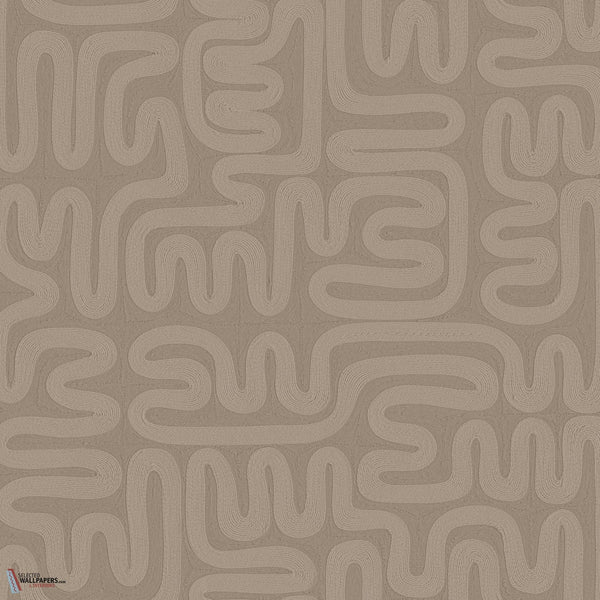 Sarana Tapete-Arte-Taupe-Rolle-Selected-Wallpapers-Interiors