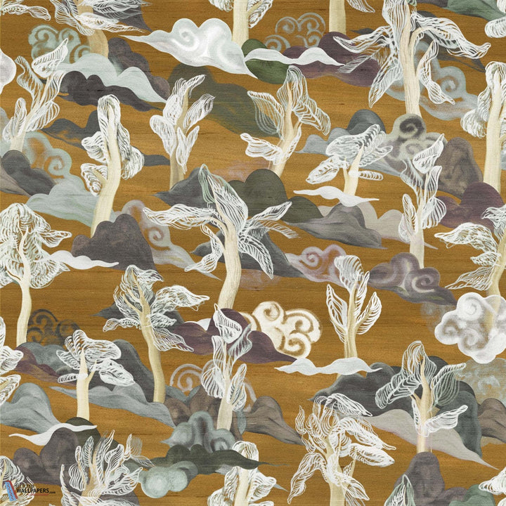 Saranda-Behang-Tapete-Arte-Vermilion Trees-Meter (M1)-11541-Selected Wallpapers