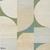 Saturn-Thibaut-behang-Metallic Gold and Moss-Rol-Selected Wallpapers