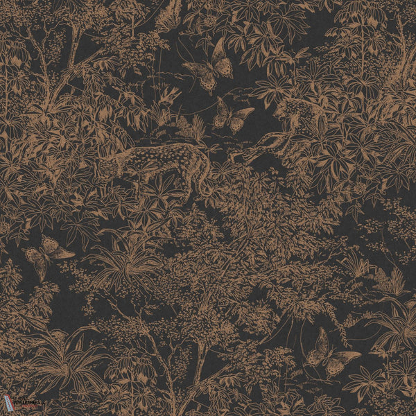 Scene wallpaper-Masureel-Copper-Roll-Selected-Wallpapers-Interiors
