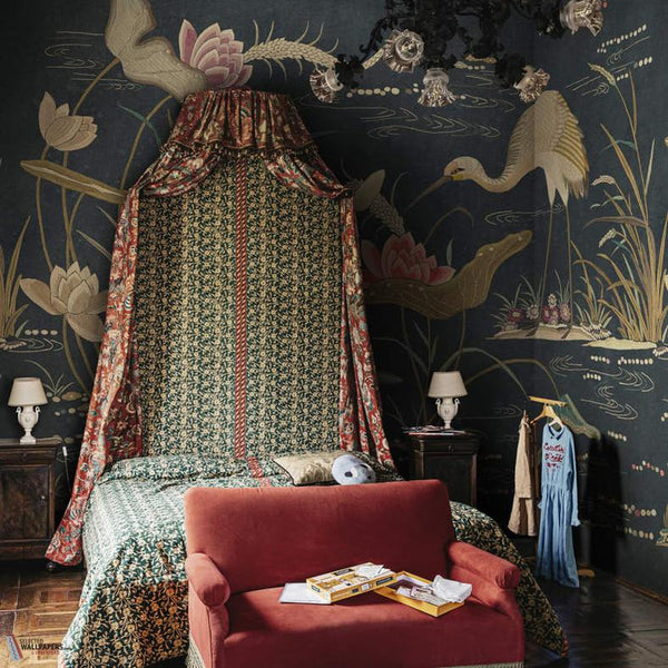 Seabirds Tapete-Sandberg-Selected Wallpapers-Interiors