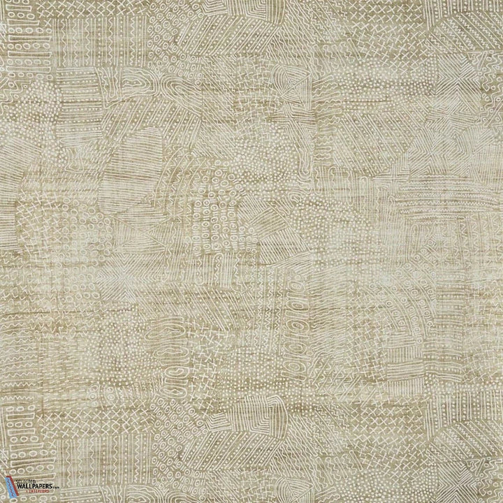 Segou-Pierre Frey-wallpaper-behang-Tapete-wallpaper-Ocre-Meter (M1)-Selected Wallpapers