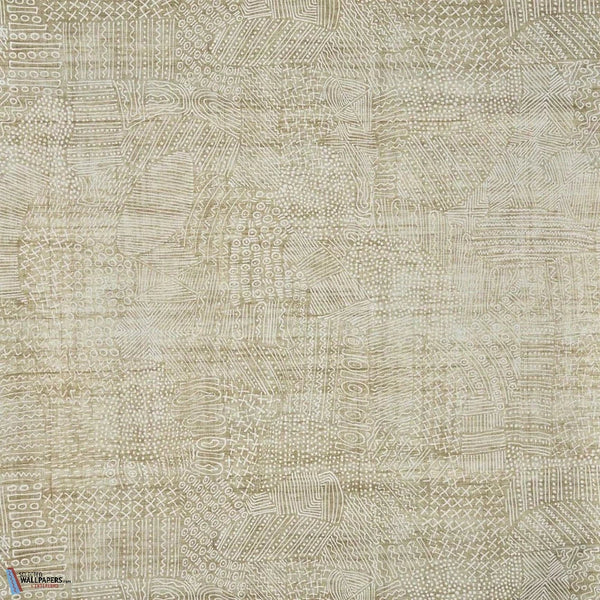 Segou-Pierre Frey-behang-Ocre-Meter (M1)-Selected Wallpapers