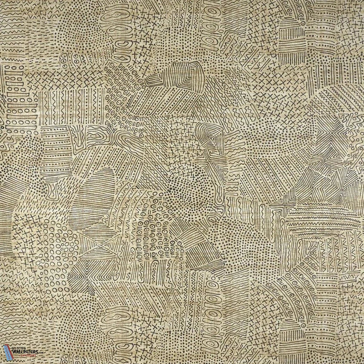 Segou-Pierre Frey-wallpaper-behang-Tapete-wallpaper-Fusain-Meter (M1)-Selected Wallpapers