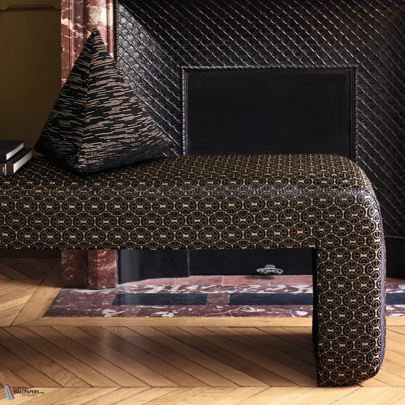Serlio fabric-Casamance-Selected-Wallpapers-Interiors