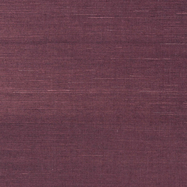 Shang Extra Fine Sisal-Thibaut-Plum-Roll-Selected-Wallpapers-Interiors