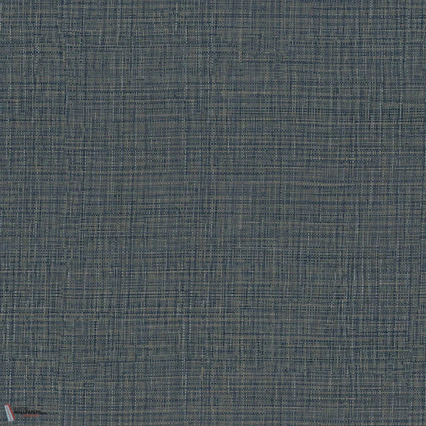 Sierra wallpaper-Casamance-Bleu Orage-Roll-Selected-Wallpapers-Interiors