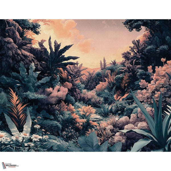 Silent Fronds behang-behang-LondonArt-Selected Wallpapers & Interiors