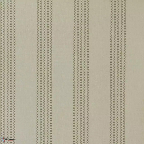 Silk Stripe wallpaper-1838 wallcoverings-Burnised brown-Roll-Selected Wallpapers-Interiors