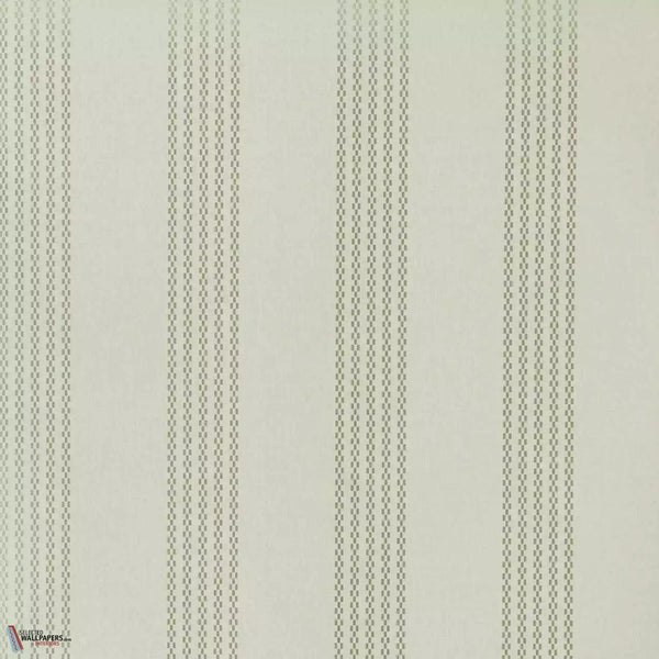 Silk Stripe wallpaper-1838 wallcoverings-Metallic-Roll-Selected Wallpapers-Interiors