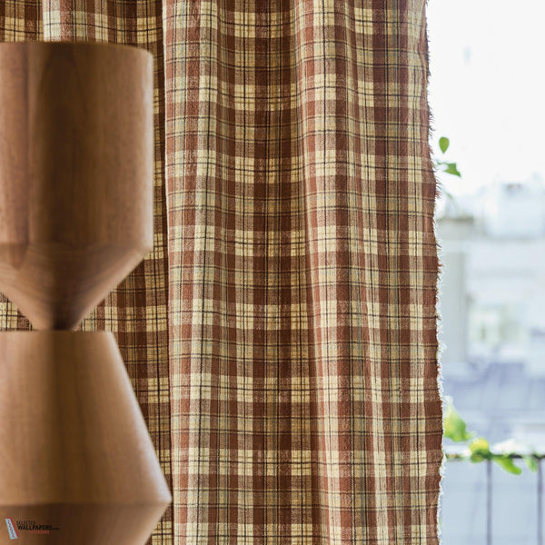 Sillage stof-Casamance-Selected Wallpapers-Interiors