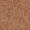 Silvara wallpaper-Casamance-Orange Terrex Naturel-Roll-Selected Wallpapers-Interiors