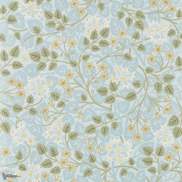 Silver lime behang-Sanderson-Mineral/ gooseberry-Rol-Selected Wallpapers-Interiors
