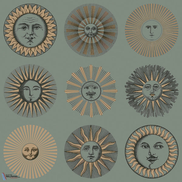 Soli-behang-Cole & Son-Sage & Rose Gold-Rol-123/1003-Selected Wallpapers