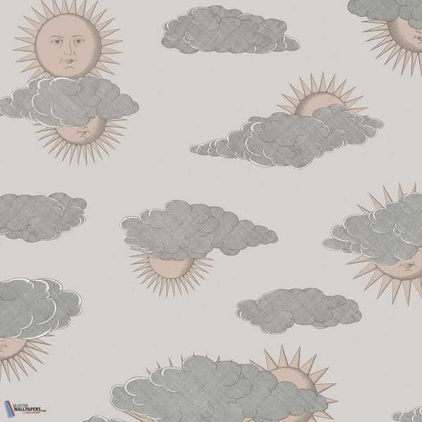 Soli e Nuvole-behang-Cole & Son-Beige & Soft Gold-Rol-123/2009-Selected Wallpapers