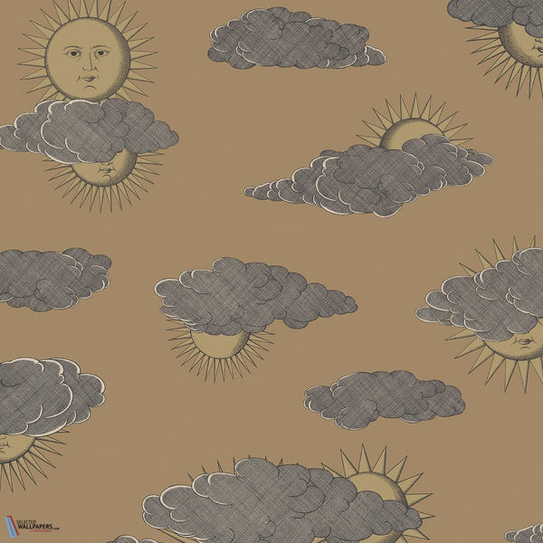 Soli e Nuvole-behang-Cole & Son-Gold on Gold-Rol-123/2011-Selected Wallpapers