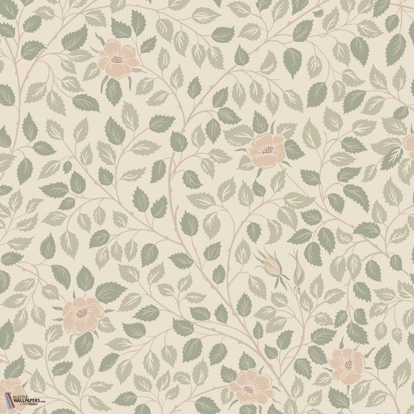 Solliden wallpaper-Sandberg-Spring Green-Roll-Selected Wallpapers-Interiors