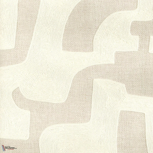 Sonate Tapete-Casamance-Ivore Grege-Rolle-Selected-Wallpapers-Interiors
