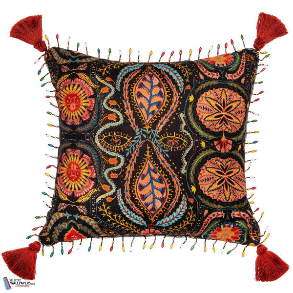 Soul Sacrifice Kussen-Kussen-Mind the Gap-Black/Red-50 x 50 cm-Selected Interiors