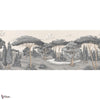 Sovana behang-Les Dominotiers-Beige-Non Woven 70 cm-M2-Selected Wallpapers-Interiors