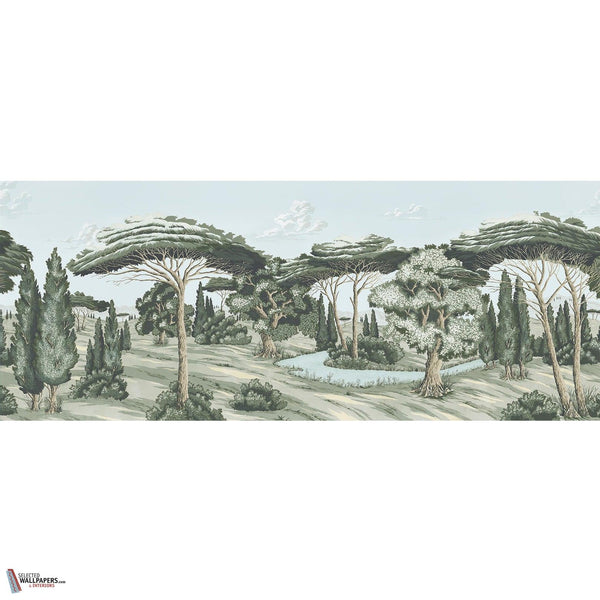 Sovana behang-Les Dominotiers-Blue sky-Non Woven 70 cm-M2-Selected Wallpapers-Interiors