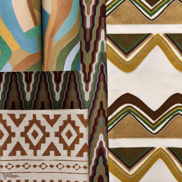 Ochre/Turquoise/Forest