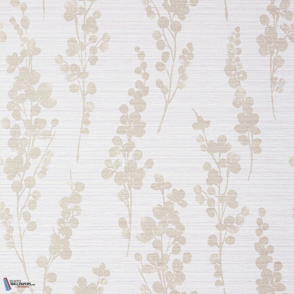 Spring Blooms-Thibaut-Tapete-Metallic Pewter on Lavender-Rolle-Selected Wallpapers