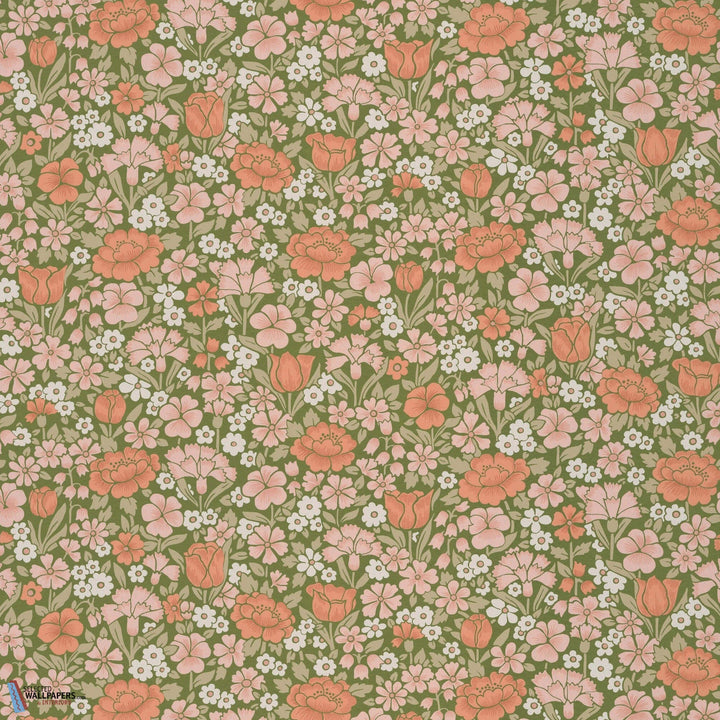 Spring Flowers-Little Greene-wallpaper-behang-Tapete-wallpaper-Garden-Rol-Selected Wallpapers