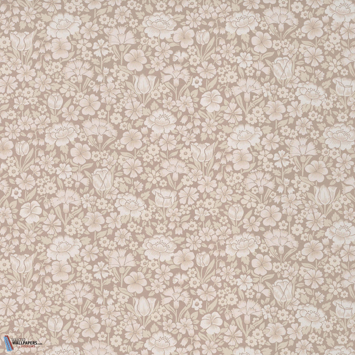Spring Flowers-Little Greene-wallpaper-behang-Tapete-wallpaper-Portland Stone-Rol-Selected Wallpapers