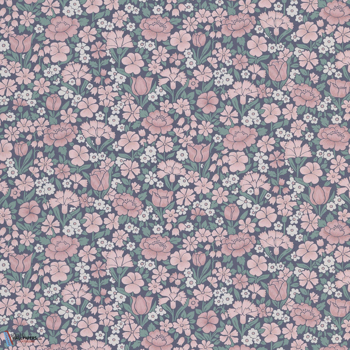 Spring Flowers-Little Greene-wallpaper-behang-Tapete-wallpaper-Juniper-Rol-Selected Wallpapers