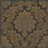 Stravinsky wallpaper-Cole & Son-Metallic bronze on soot-Roll-Selected Wallpapers-Interiors