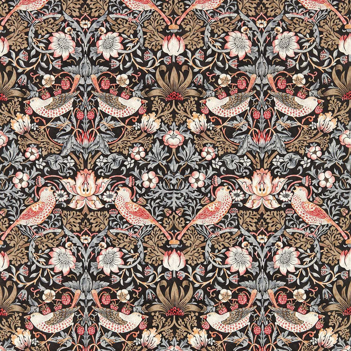 Strawberry Thief-behang-tapete-wallpaper-Morris & Co-Old Fashioned-Rol-Selected-Wallpapers-Interiors