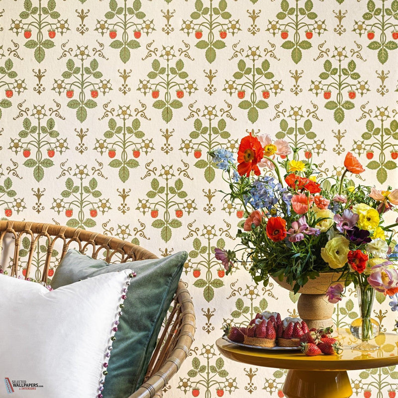 Strawberry wallpaper by Cole & Son