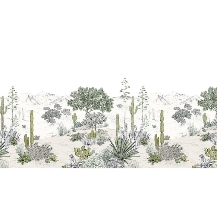 Succulentes-Isidore Leroy-wallpaper-behang-Tapete-wallpaper-Pastel-Non Woven-Selected Wallpapers