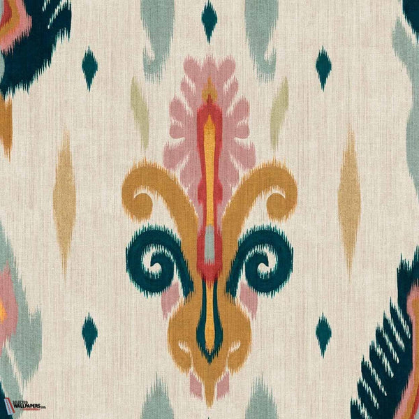 Sumba wallpaper-Coordonne-Cream-Non Woven-Roll-Selected Wallpapers-Interiors