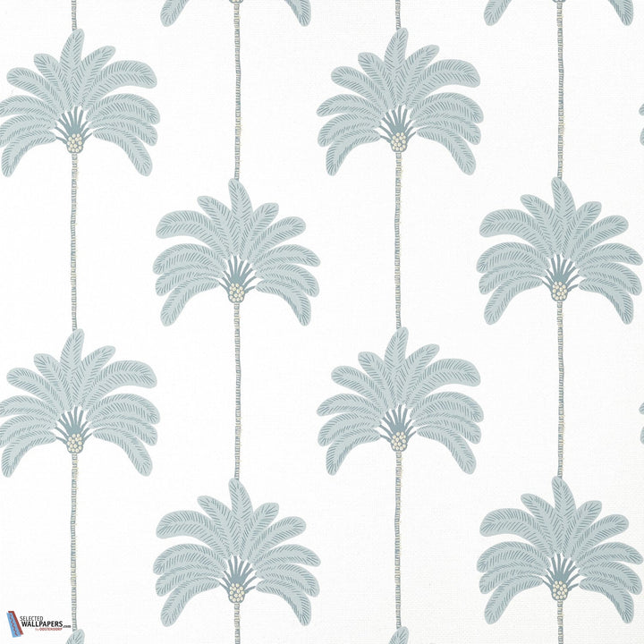 Sunset Boulevard-Behang-Tapete-Thibaut-Spa Blue-Rol-T13943-Selected Wallpapers