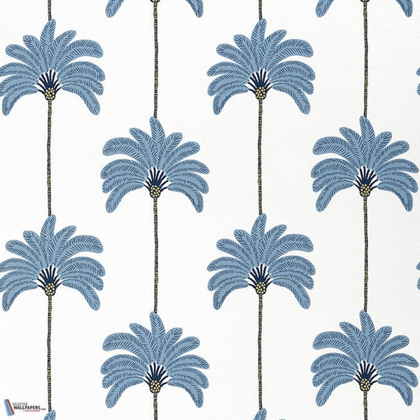 Sunset Boulevard-Behang-Thibaut-Blue-Rol-T13944-Selected Wallpapers