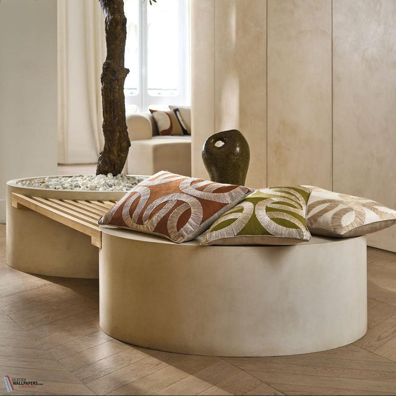 Sur Un Fil cushion by Casamance